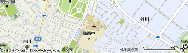 埼玉県加須市騎西121周辺の地図