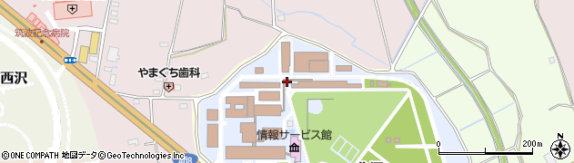 茨城県つくば市北郷周辺の地図