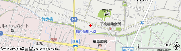 埼玉県加須市下高柳1207周辺の地図