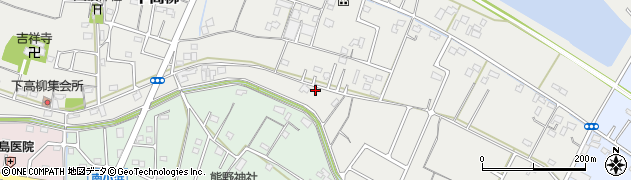 埼玉県加須市下高柳218周辺の地図