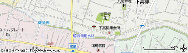 埼玉県加須市下高柳1202-2周辺の地図