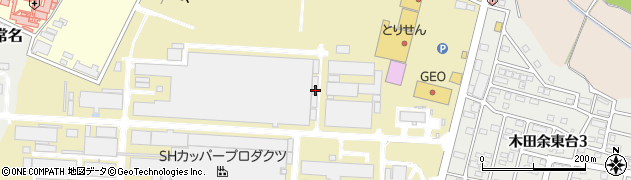 茨城県土浦市木田余3509周辺の地図