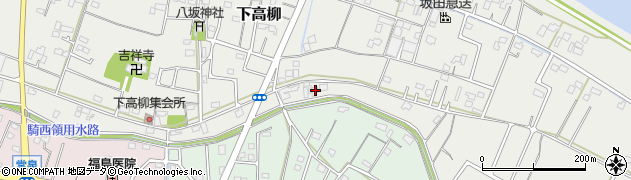 埼玉県加須市下高柳274周辺の地図