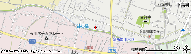 埼玉県加須市下高柳1456周辺の地図