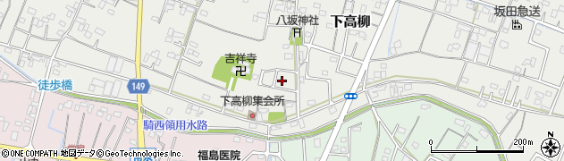 埼玉県加須市下高柳1079周辺の地図