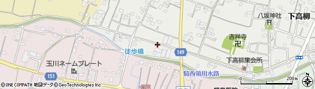 埼玉県加須市下高柳1455周辺の地図
