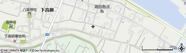 埼玉県加須市下高柳224周辺の地図
