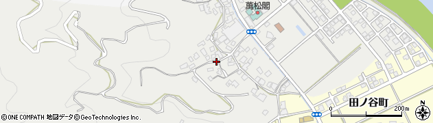 福井県福井市四十谷町周辺の地図
