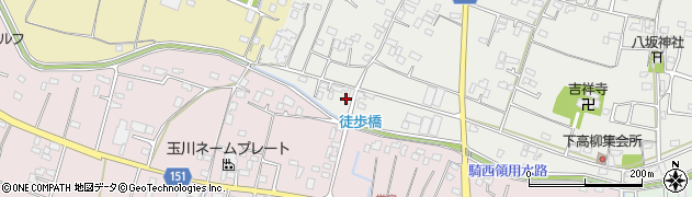 埼玉県加須市下高柳1550周辺の地図