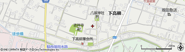 埼玉県加須市下高柳1083周辺の地図