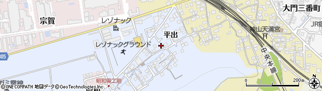 長野県塩尻市宗賀548周辺の地図