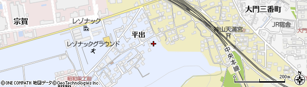 長野県塩尻市宗賀556周辺の地図
