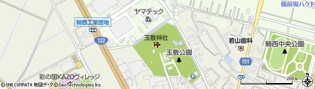 埼玉県加須市騎西552周辺の地図