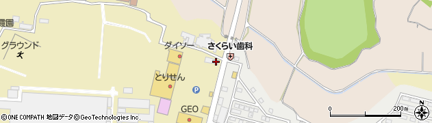 茨城県土浦市木田余4594周辺の地図