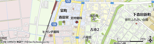 文村歯科医院周辺の地図