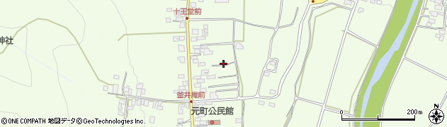 長野県塩尻市元町周辺の地図
