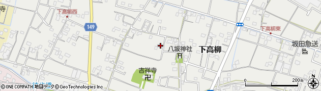 埼玉県加須市下高柳1161周辺の地図