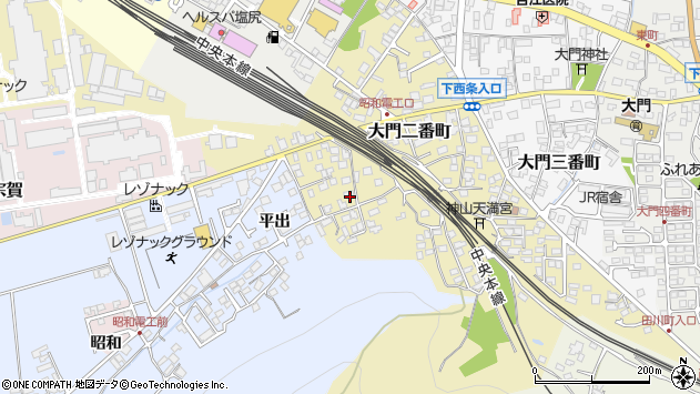 〒399-0735 長野県塩尻市大門二番町の地図