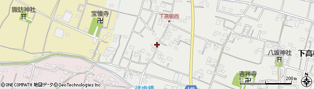 埼玉県加須市下高柳1530周辺の地図