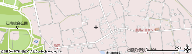 埼玉県熊谷市板井周辺の地図