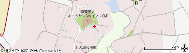 茨城県かすみがうら市上大堤126周辺の地図