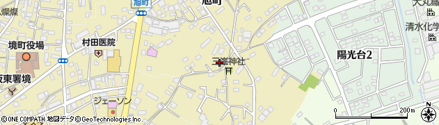 茨城県猿島郡境町旭町周辺の地図