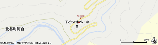 福井県勝山市北谷町河合5周辺の地図