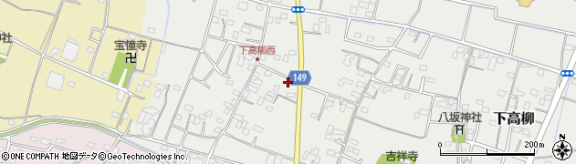 埼玉県加須市下高柳1477周辺の地図