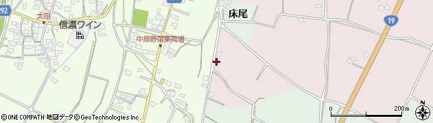 長野県塩尻市桔梗ケ原1364周辺の地図