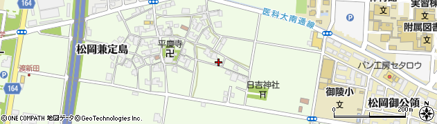 福井県吉田郡永平寺町松岡兼定島32周辺の地図