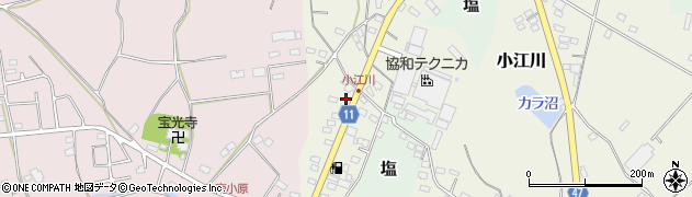 埼玉県熊谷市小江川2105周辺の地図
