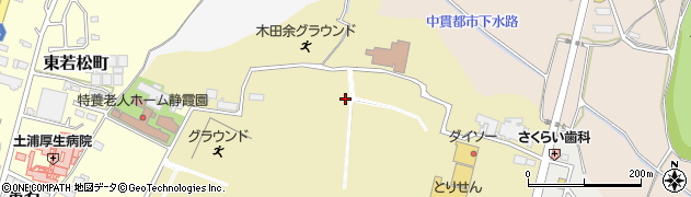 茨城県土浦市木田余4654周辺の地図