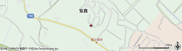 茨城県かすみがうら市安食2466周辺の地図
