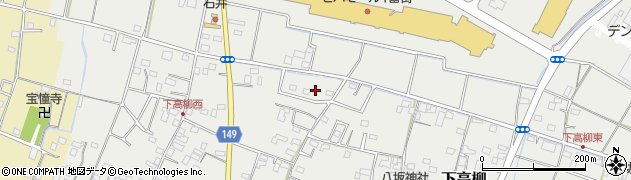 埼玉県加須市下高柳1388周辺の地図