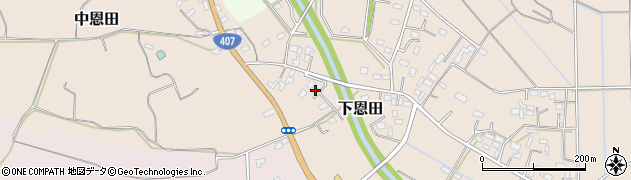 埼玉県熊谷市下恩田659周辺の地図