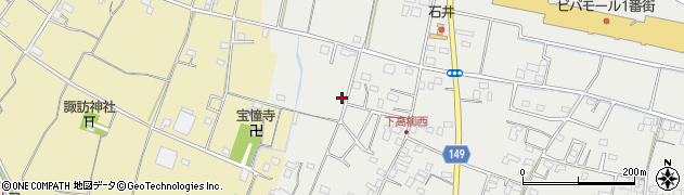 埼玉県加須市下高柳1581周辺の地図