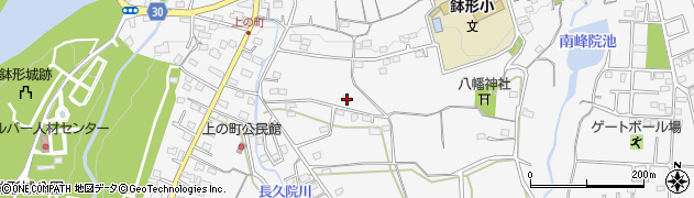 埼玉県寄居町（大里郡）鉢形周辺の地図