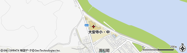福井市立大安寺中学校周辺の地図