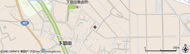 埼玉県熊谷市下恩田270周辺の地図