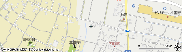 埼玉県加須市下高柳1610周辺の地図