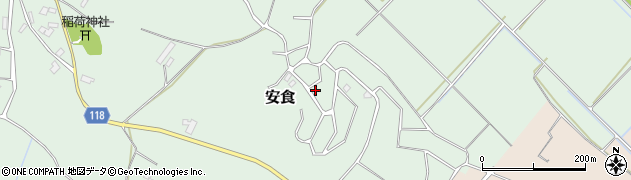 茨城県かすみがうら市安食2461周辺の地図