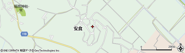 茨城県かすみがうら市安食2472周辺の地図