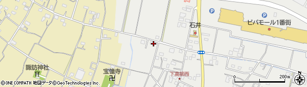 埼玉県加須市下高柳1609周辺の地図