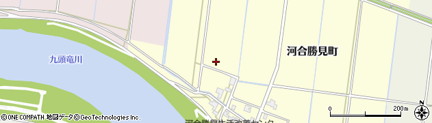 福井県福井市河合勝見町周辺の地図