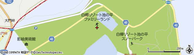長野県立科町（北佐久郡）芦田八ケ野（白樺湖）周辺の地図