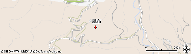 埼玉県寄居町（大里郡）風布周辺の地図