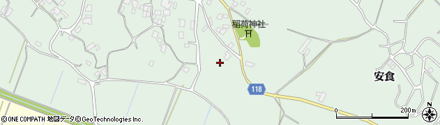 茨城県かすみがうら市安食2287周辺の地図