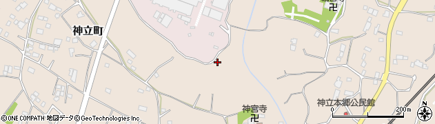 茨城県土浦市神立町2207周辺の地図