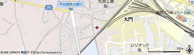 長野県塩尻市桔梗ケ原60周辺の地図