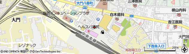 美勢タクシー株式会社　バス事業部周辺の地図